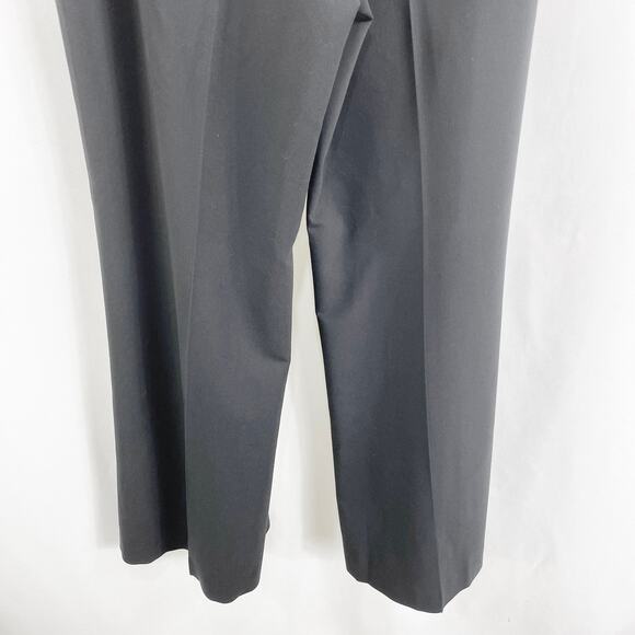 CACHE Vintage 90s Black Wide Leg Dress Pant Trouser Slacks - Picture 4 of 10